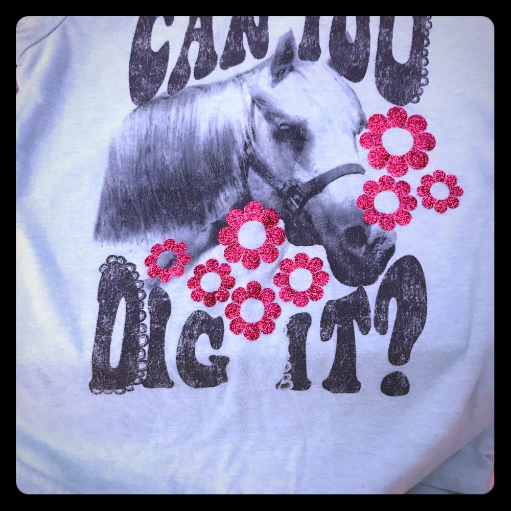 Children’s Place Glitter Embellished T-shirt